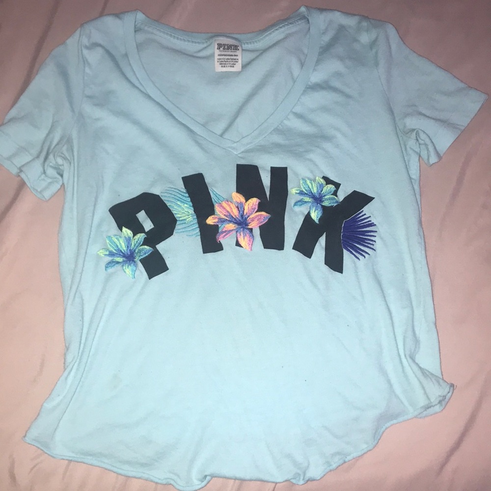 Pink crop top